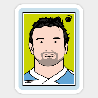 Agustín Creevy, Argentina rugby union player Sticker